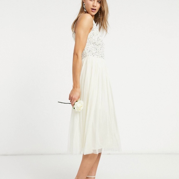 Maya Deluxe Dresses & Skirts - NWT. ASOS wedding rehearsal reception dress